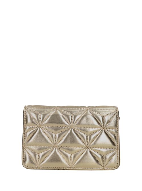 Borsa in pelle laminata LA CARRIE | SHINY MINI SHOULDER BAG LAMINATED LEATHEORO
